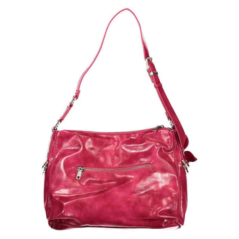Desigual Nexus Luma Bag - Pink Polyurethane Women's Handbag