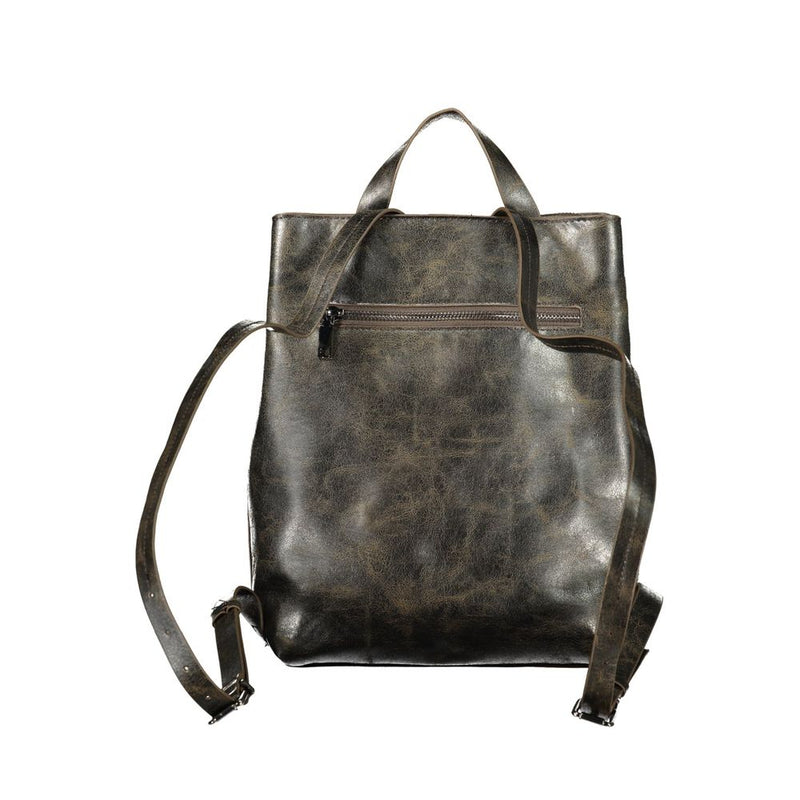 Desigual Mistral Sumy Mini Backpack - Brown Polyurethane