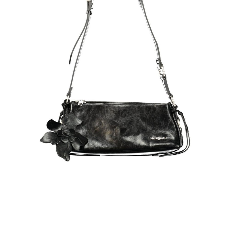Desigual Nexus Benin Black Polyurethane Women's Bag