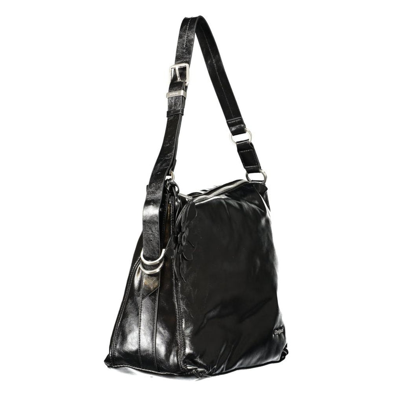 Sac à main Desigual Nexus Luma en polyuréthane noir pour femmes