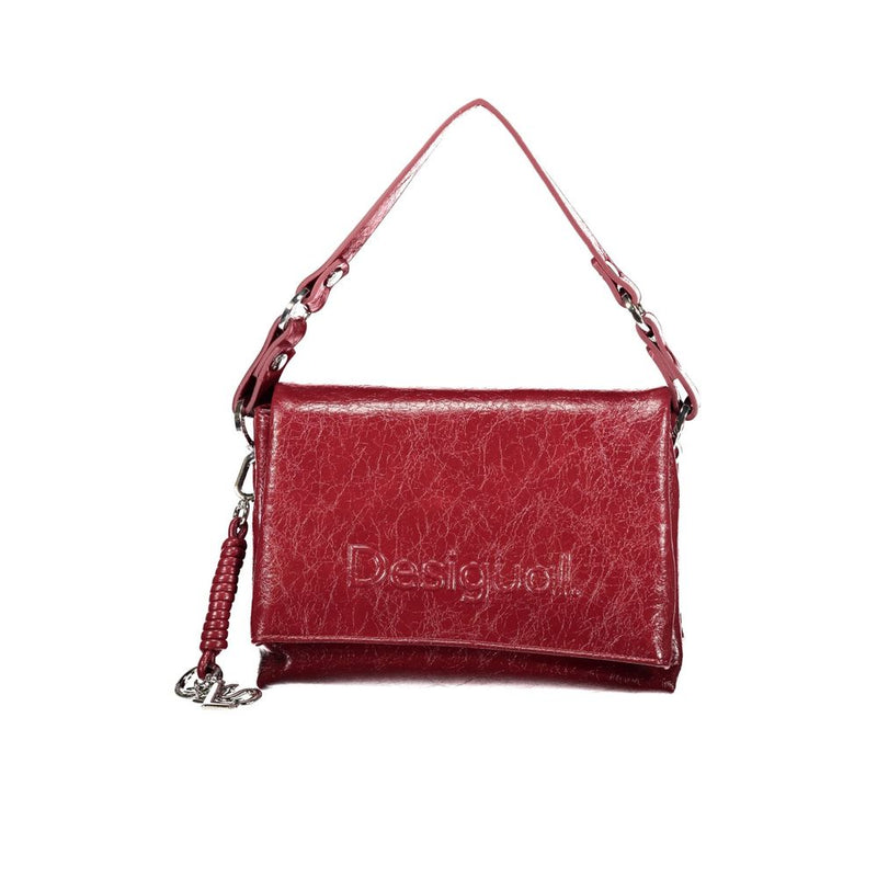 Desigual Venecia 4.0 Red Polyurethane Women's Bag
