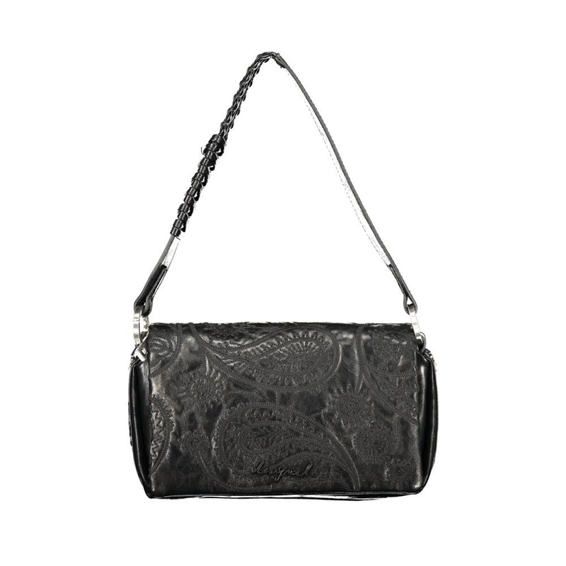Desigual Siroco Naron Mini Flap Bag - Black Polyurethane