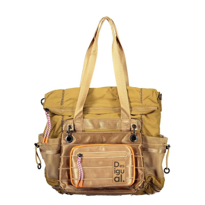 Sac à main Desigual Lunivelle Voyager en polyamide beige pour femmes