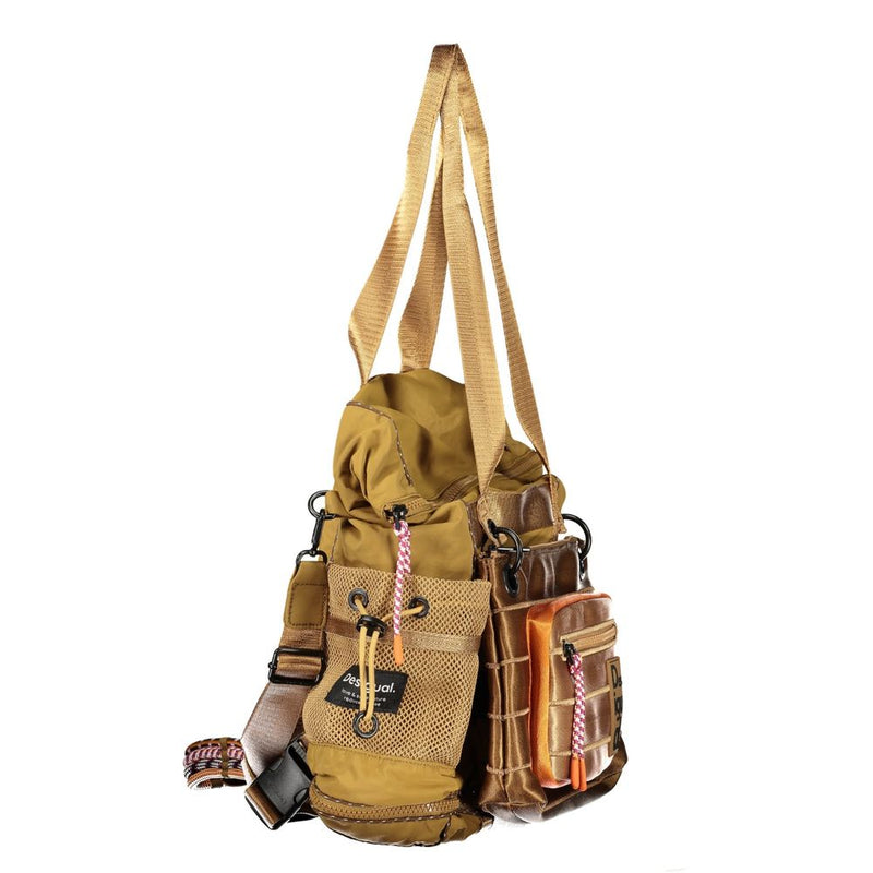 Sac à main Desigual Lunivelle Voyager en polyamide beige pour femmes
