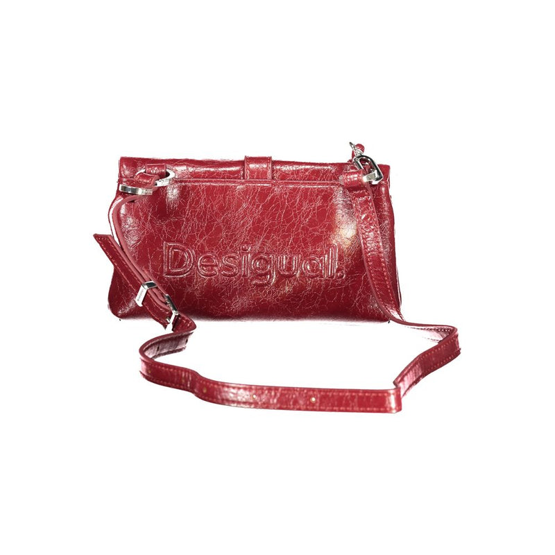 Desigual MONE Clutch Micro Bag - Red Polyurethane Women's Bag