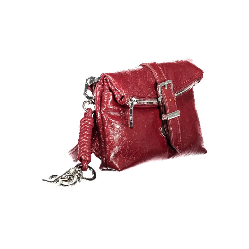 Desigual MONE Clutch Micro Bag - Red Polyurethane Women's Bag