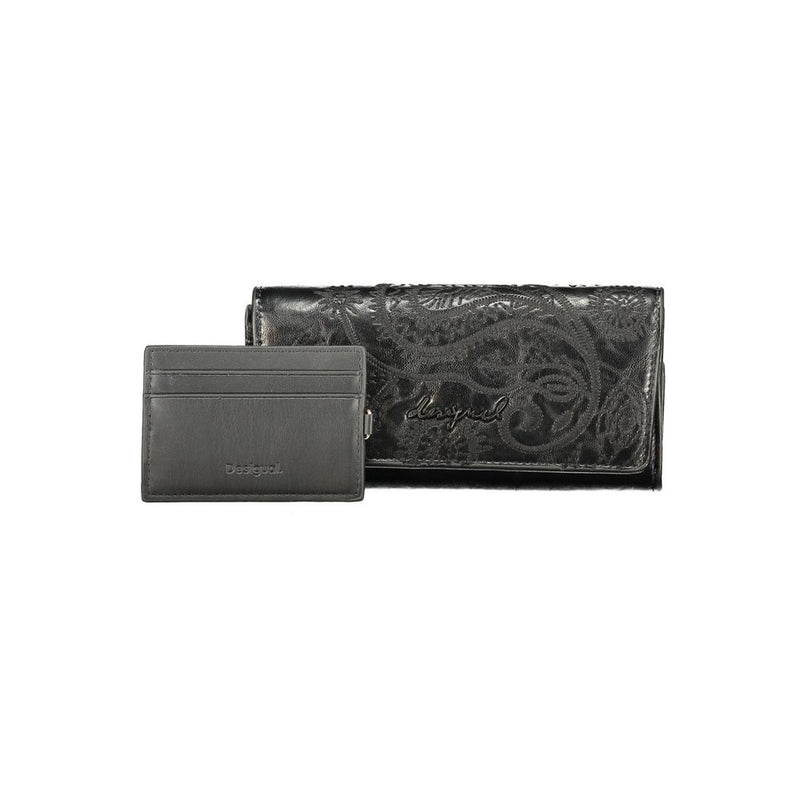 Desigual Siroco Marina Black Polyurethane Women's Wallet