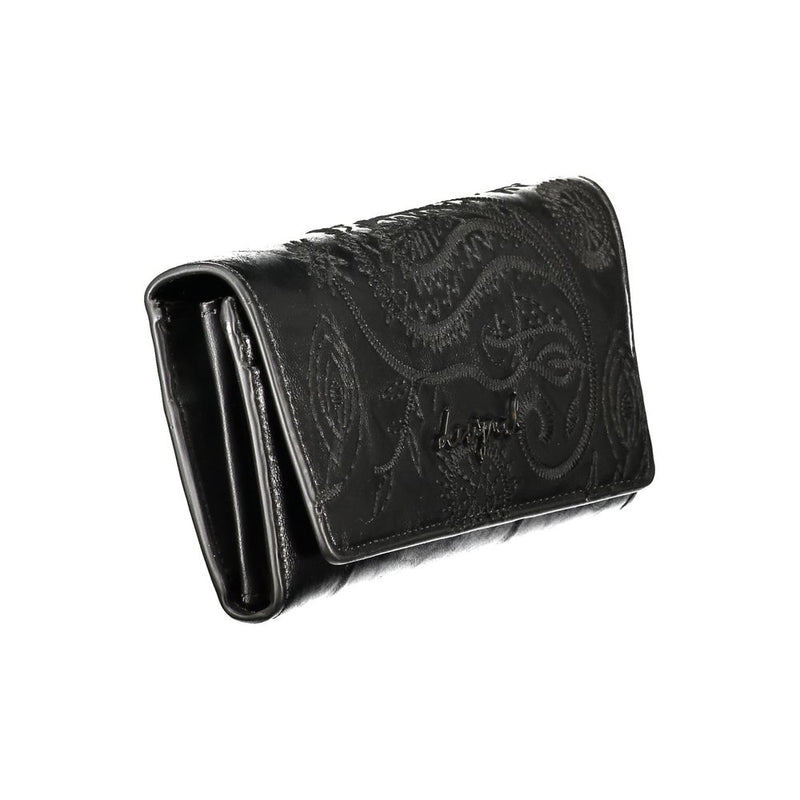 Desigual Siroco Marina Black Polyurethane Women's Wallet