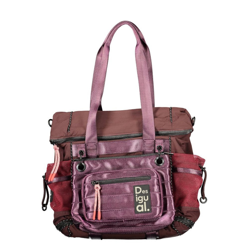 Sac à main Desigual Tannith Voyager en polyamide marron