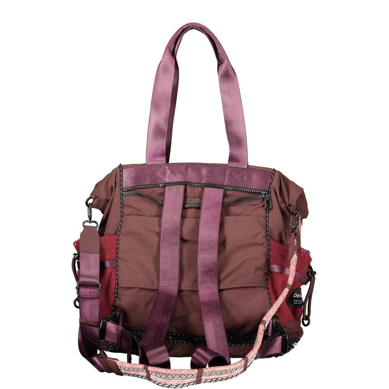Sac à main Desigual Tannith Voyager en polyamide marron