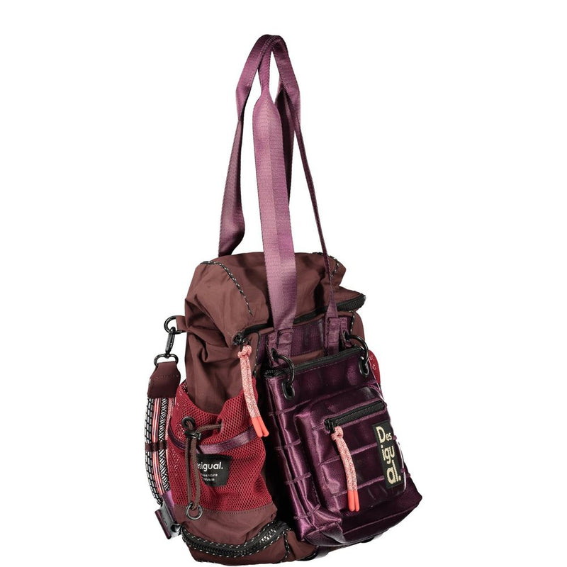 Sac à main Desigual Tannith Voyager en polyamide marron