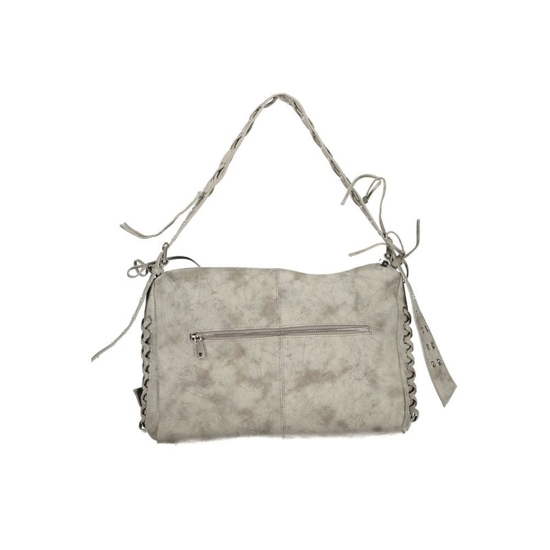 Desigual Nickel Leiria Gray Handbag - Stylish & Versatile