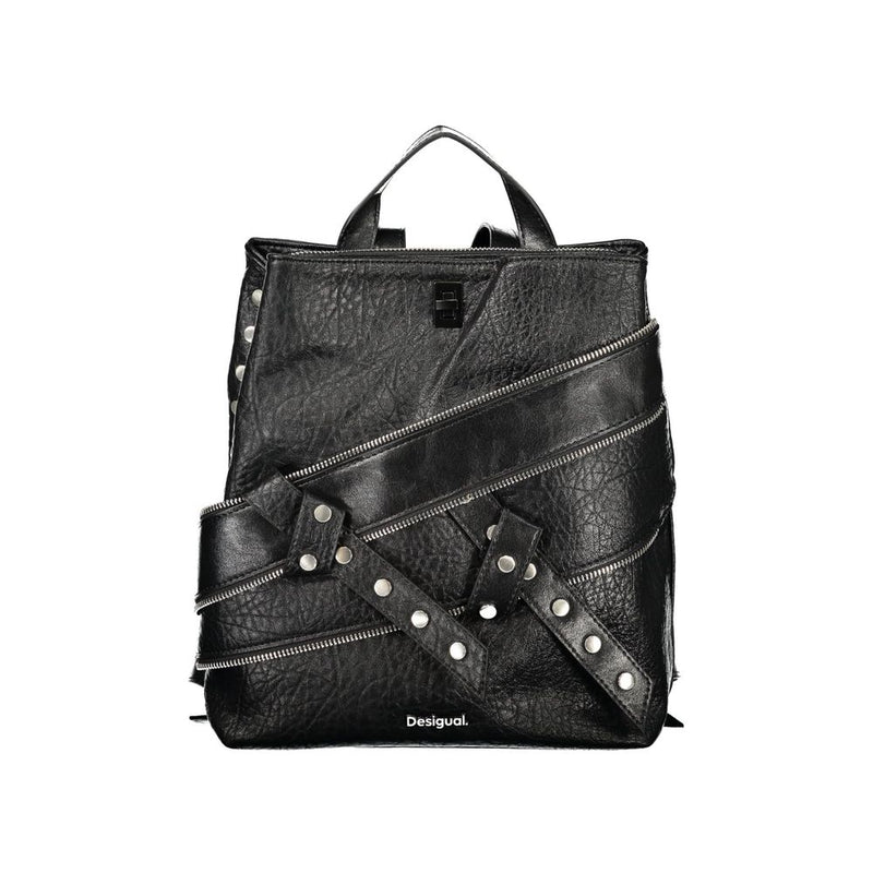 Sac à dos en polyéthylène noir Desigual Centella Sumy Mini