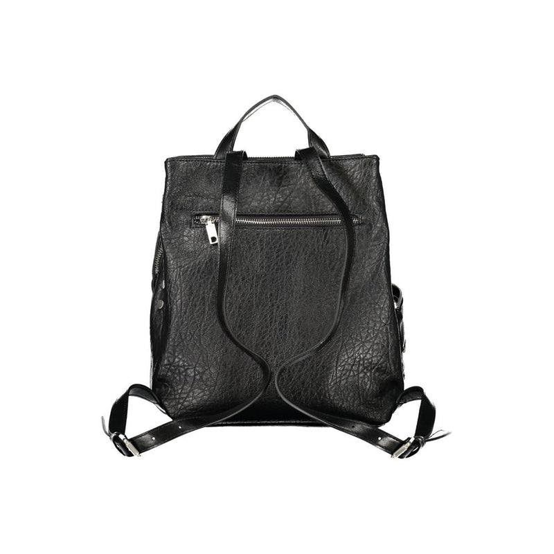 Sac à dos en polyéthylène noir Desigual Centella Sumy Mini