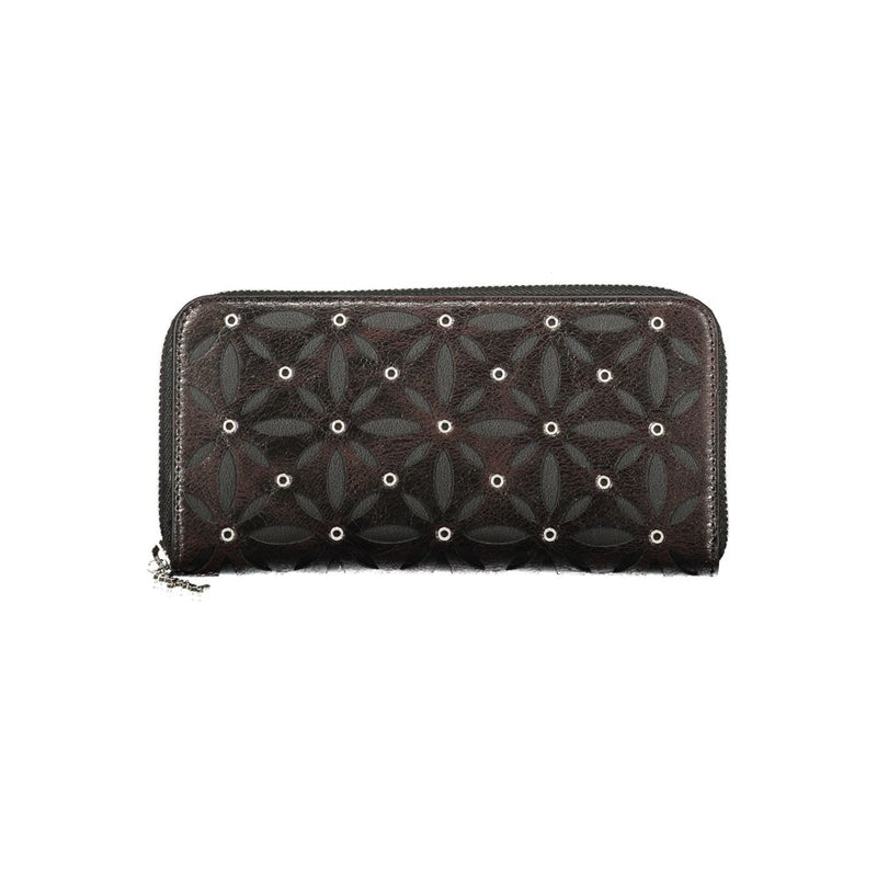 Desigual Coriolis Fiona Black Polyethylene Wallet