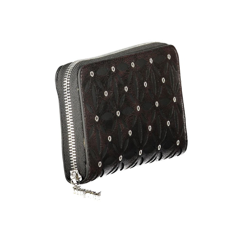 Desigual Coriolis Fiona Black Polyethylene Wallet