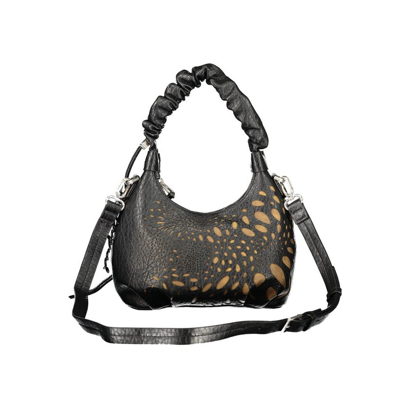 Desigual Notus Bira Black Handbag with Removable Strap