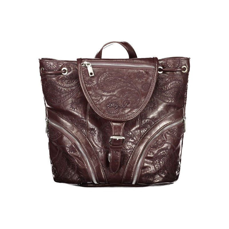 Sac à dos mini Siroco Tula en polyéthylène marron - Desigual