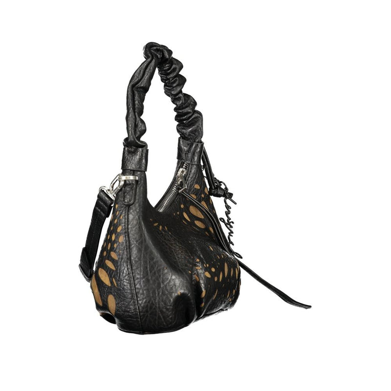 Desigual Notus Bira Black Handbag with Removable Strap