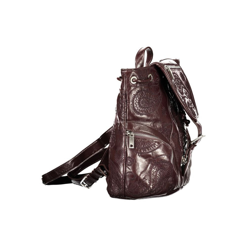 Sac à dos mini Siroco Tula en polyéthylène marron - Desigual