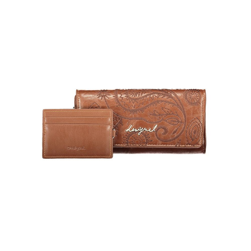 Desigual Siroco Marina Brown Polyethylene Wallet