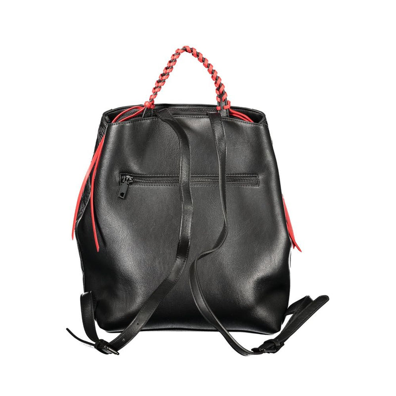 Sac à dos en polyéthylène noir Desigual Mickey Sumy