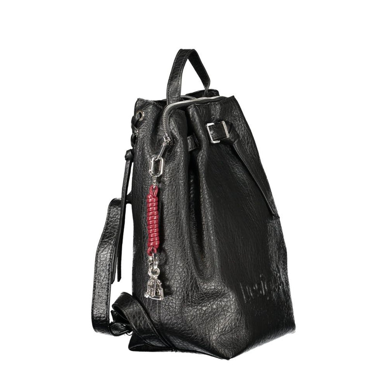 Desigual Luena Black Polyethylene Backpack