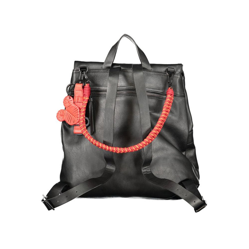 Desigual Mickey Face Hampton 2.0 Black Backpack