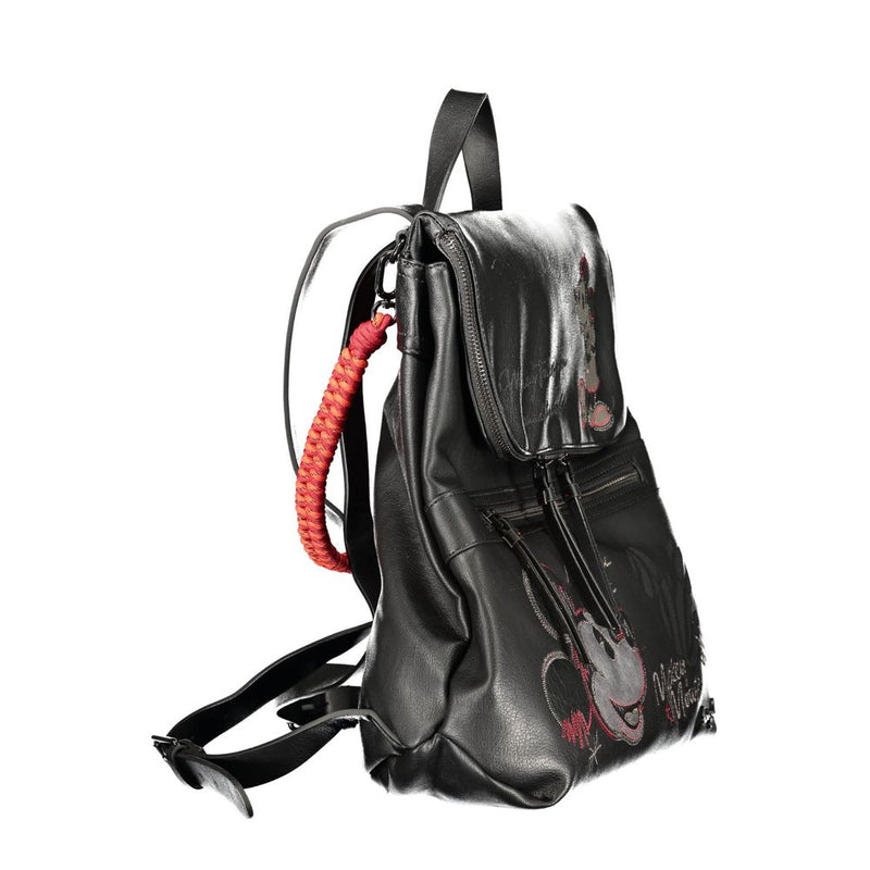 Desigual Mickey Face Hampton 2.0 Black Backpack