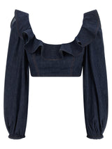 Zimmermann Blue Denim Shirt