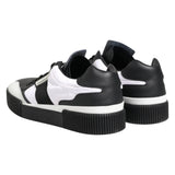 Dolce & Gabbana Black White MIAMI Low Top Men Sneakers Shoes