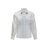 Versace White Cotton Dress Shirt