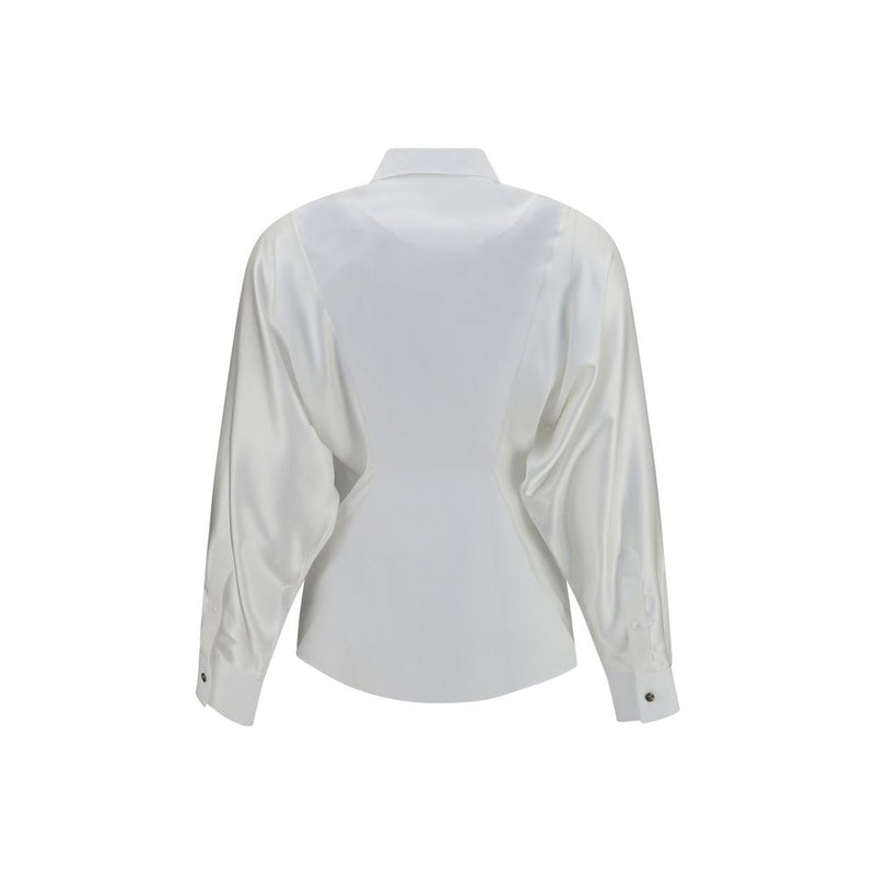 Chemise en coton blanche Versace pour femme