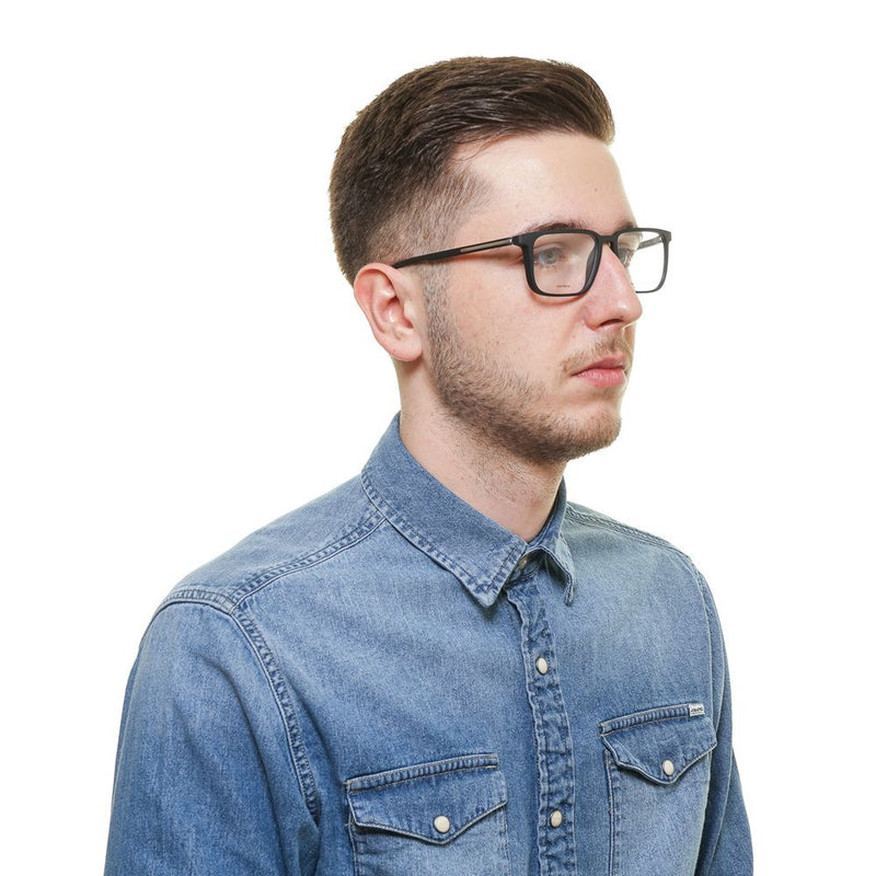 Porsche Design Black Plastic Glasses (Frames) for Men