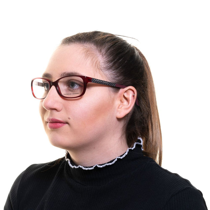 Porsche Design Red Plastic Glasses (Frames) for Women