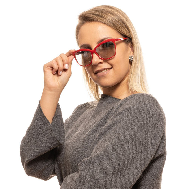 Rodenstock Red Plastic Sunglasses for Women