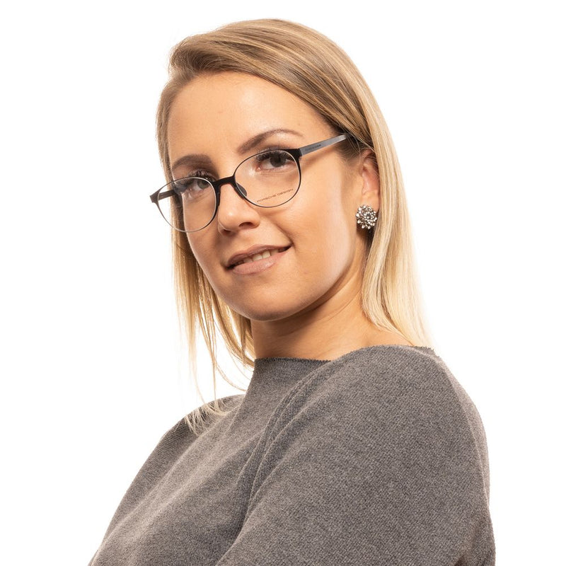 Porsche Design Black Metal & Stainless Steel Glasses (Frames)