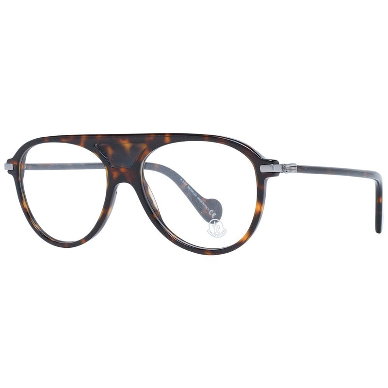 Moncler Brown Plastic Aviator Glasses (Frames)