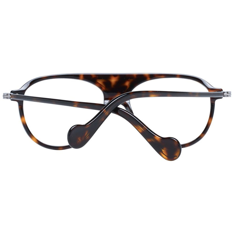 Moncler Brown Plastic Aviator Glasses (Frames)