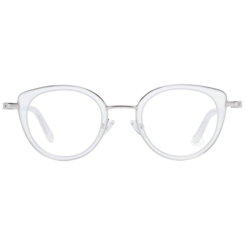 Moncler White Metal Cat Eye Glasses (Frames)
