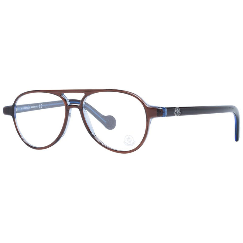 Moncler Brown Plastic Aviator Glasses (Frames)