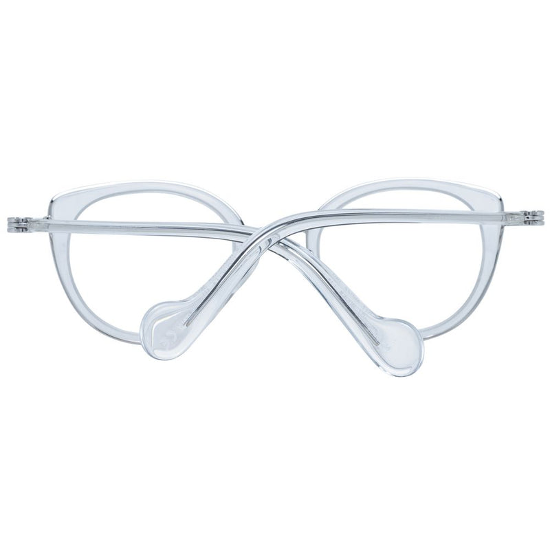 Moncler White Plastic Glasses (Frames) for Women