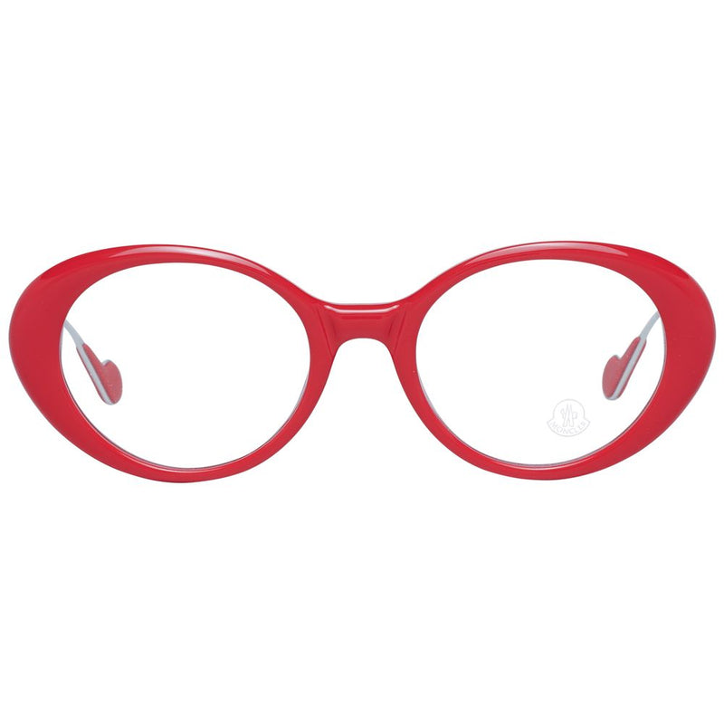 Moncler Red Metal & Plastic Glasses (Frames)
