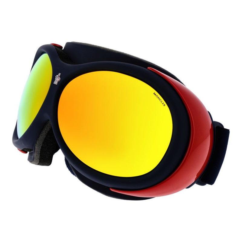 Moncler Red Plastic Sunglasses - Unisex Sport Style