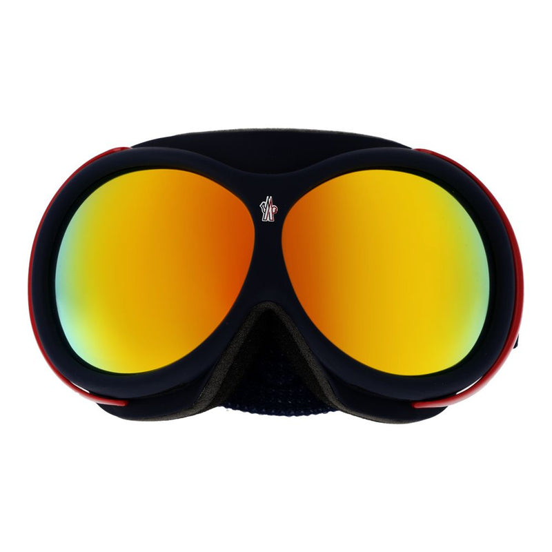 Moncler Red Plastic Sunglasses - Unisex Sport Style