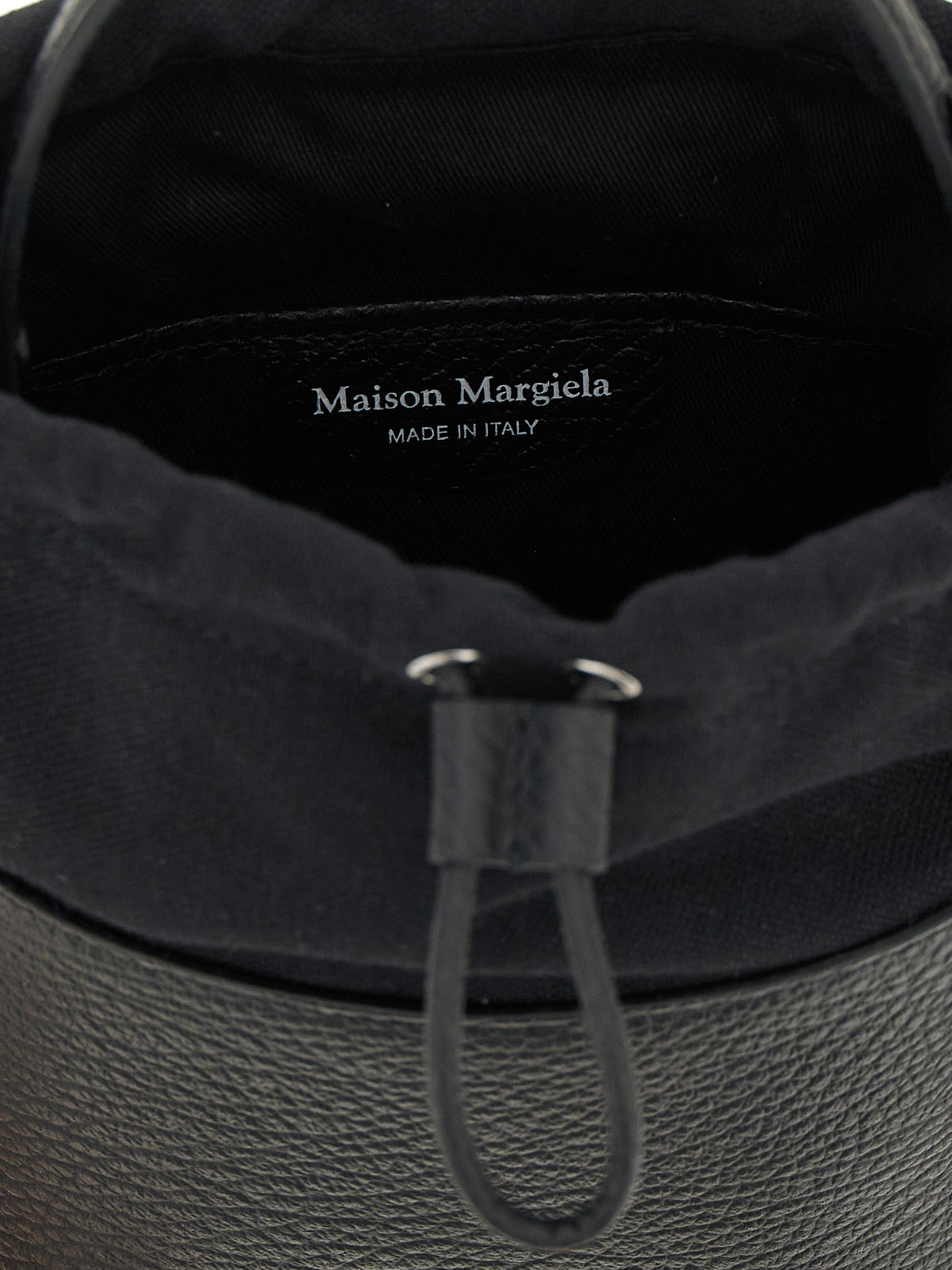 Maison Margiela Black Calfskin Crossbody Bag