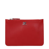 Courrèges Red Leather Wallet
