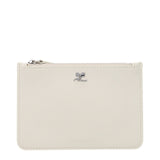 Courrèges Beige Leather Wallet