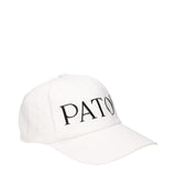 Patou White Cotton Cap (Baseball Hat)