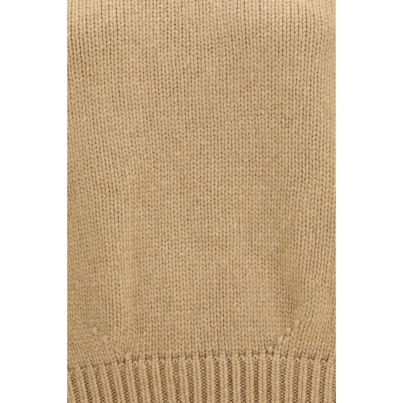 Khaite Cain Beige Cashmere Sweater for Women